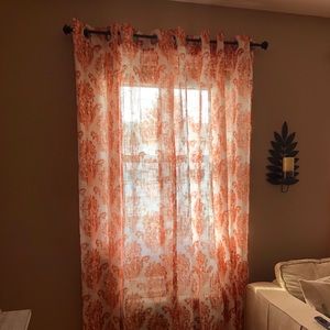 Set of Sheer curtains